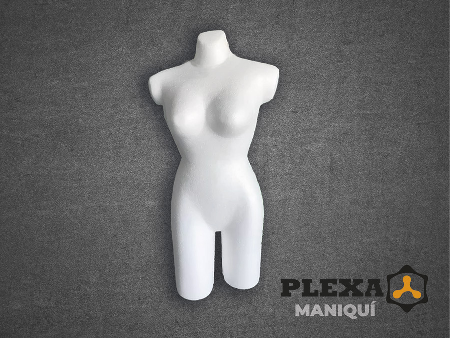 Maniquí de poliestireno expandido